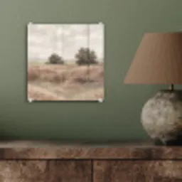 Landschap - Minimalistisch - Beige plexiglas 5mm klein -sfeer3