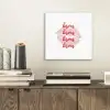 Bisous - Lip - Wit - Rood aluminium wit klein -sfeer1