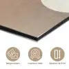 Raster - Halve cirkels - Contrast aluminium wit klein -closeup_FR