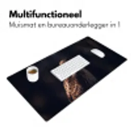 Roofvogel - Buizerd - Bruin Muismat XXL klein -sfeer4