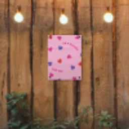 Lolly - Valentijn - Illustratie - Snoep tuinposter los doek klein -sfeer1