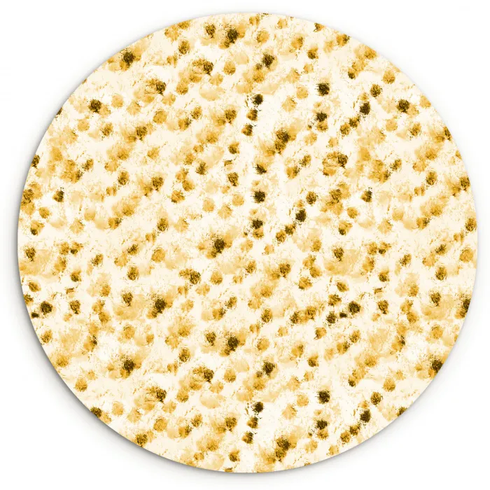 Olie - Verf - Texturen - Beige Wandcirkel plexiglas klein 852 -3d