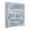 Abstract - Blauw - Kunst plexiglas 5mm klein -z3d