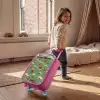 Patroon - Dino - Pterosaurussen Kinderkoffer - Roze klein -sfeer1