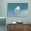 Paardenbloempluisje - Blauw - Lucht canvas 2cm klein -sfeer4