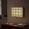 Bloem - Modern - Groen Light Box met batterij (Wandlamp) middel 907 -sfeer1