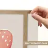 Rood - Hart - Beige Light Box met batterij (Wandlamp kind) middel -USP_websiteprintNL