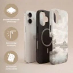 Landschap - Water - Natuur - Sepia Toughcase MagSafe Apple iPhone 17 klein -USP_Lagen_NL