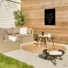 Spreuken - Een speciaal plekje in mijn hart - Quotes Tuinposter op houten frame 2 cm dik klein -sfeer2