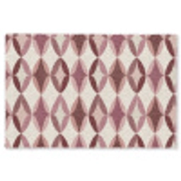 Ovaal - Textuur - Roze Vloerkleed Rechthoek klein 1091 -3d