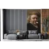 Zelfportret - Schilderij van Rembrandt van Rijn fotobehang vinyl groot -bank
