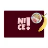 Nice - Uitroepteken - Rood Placemat vinyl groot -zzzproduct_Kitchenyeah-website