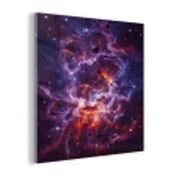 Space - Stars - Abstract - Colorful plexiglas 5mm klein -z3d