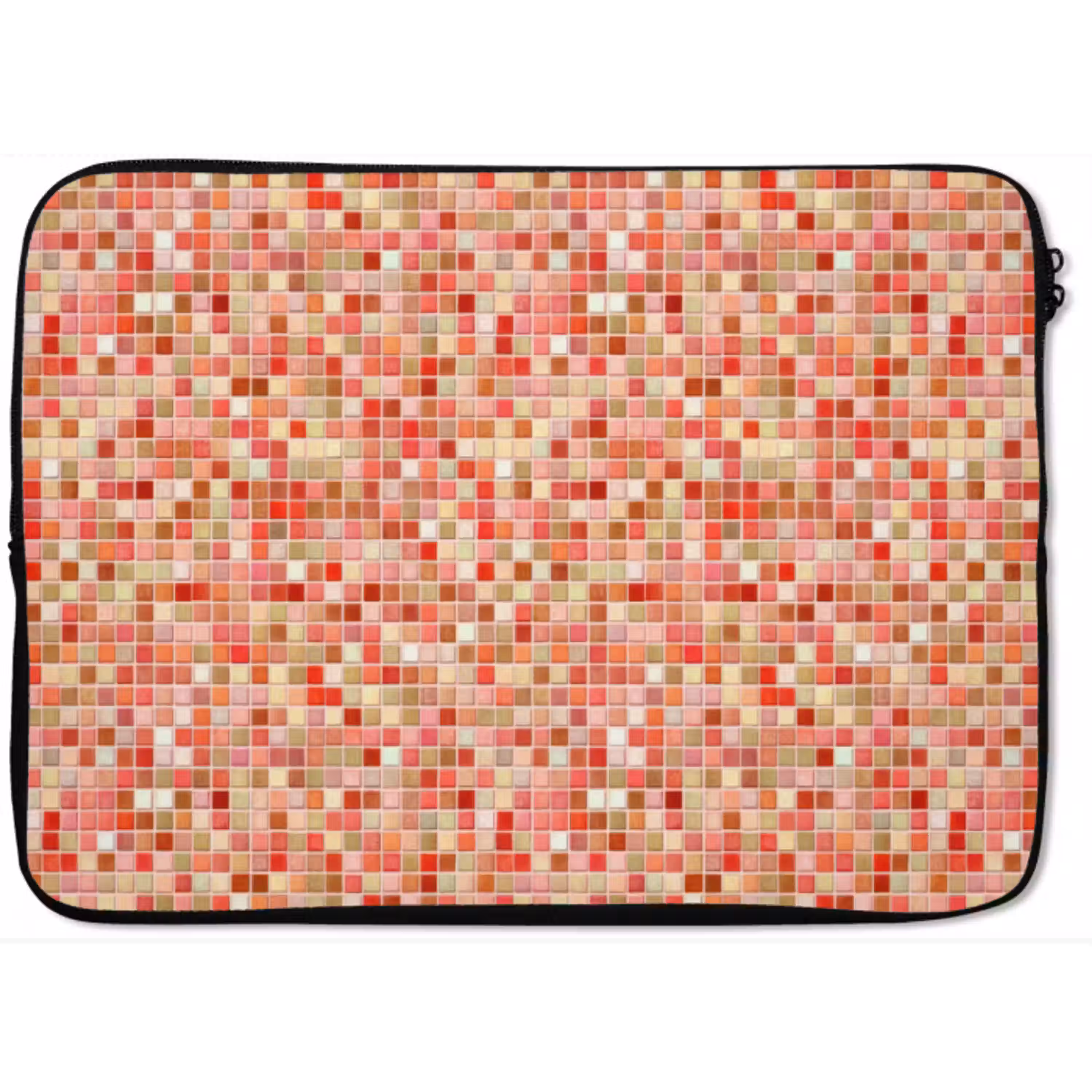Mozaïek - Tegel - Patroon - Kleurrijk laptophoes neopreen klein 279 -zkaufland3dotto