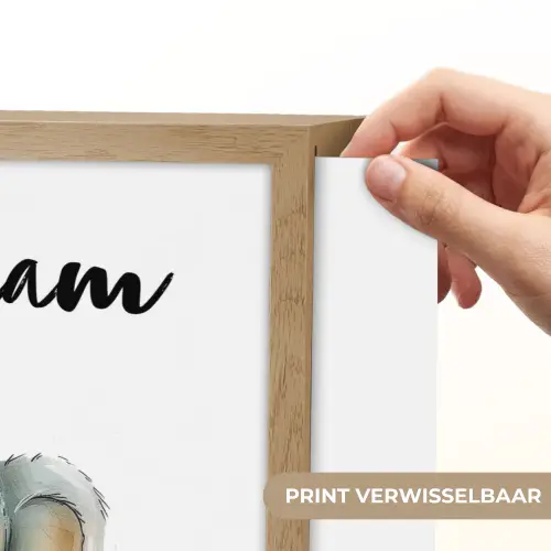 Olifant - Baby dier Light Box met batterij (Wandlamp kind) middel -USP_websiteprintNL