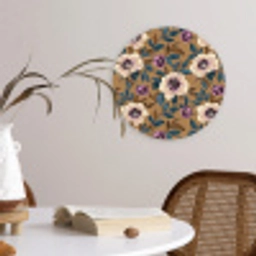Floraal - Stilleven - Kleurrijk Wandcirkel kunststof plaat 5mm dik klein 188 -sfeer4