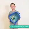 Dromerig Wezentje op de Maan Kinderrugzak - Blauw middel -sfeer1_NL