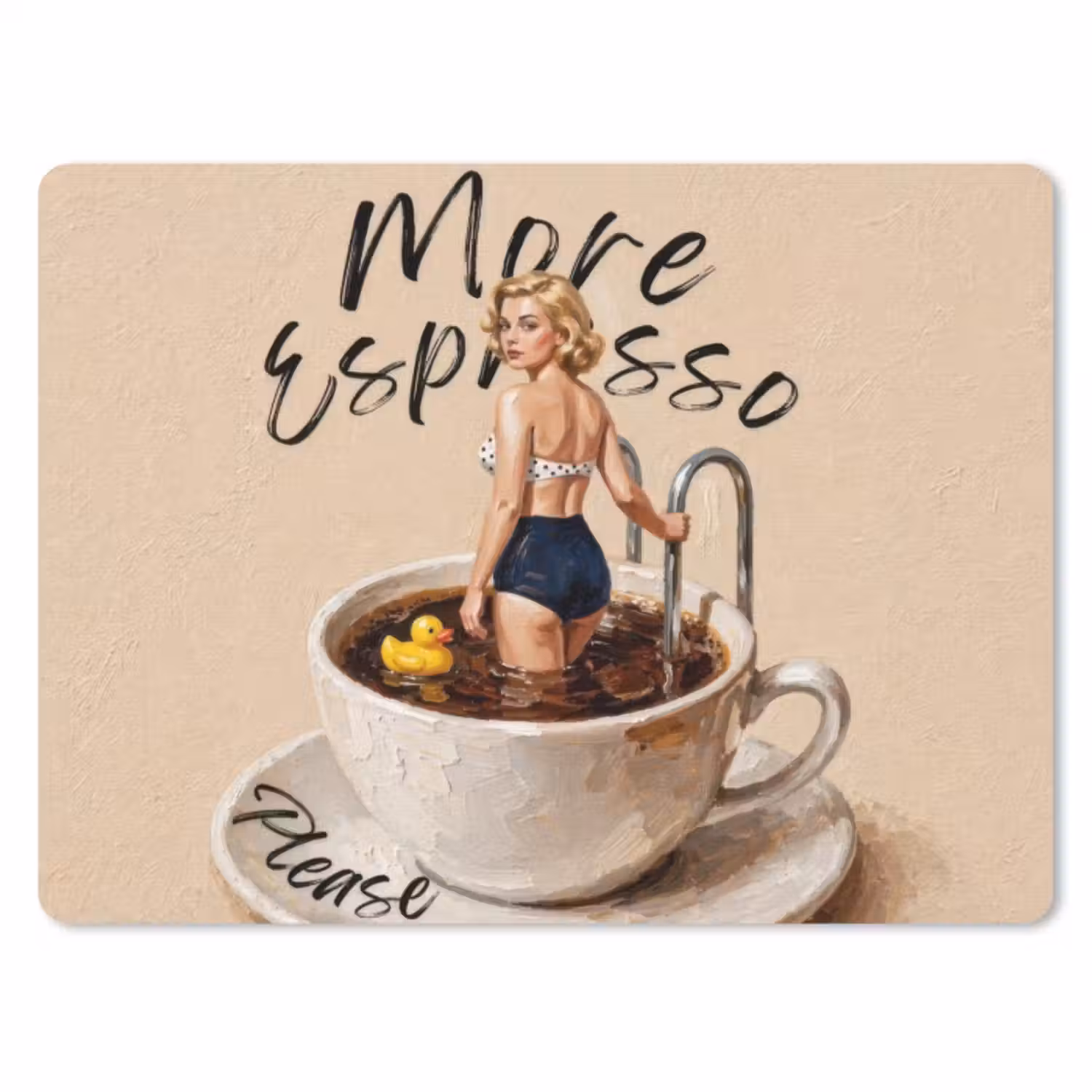 Muismat - More espresso - Koffie - Eend