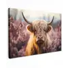 Schotse hooglander - Lente - Hooglanden canvas 2cm klein -z3d