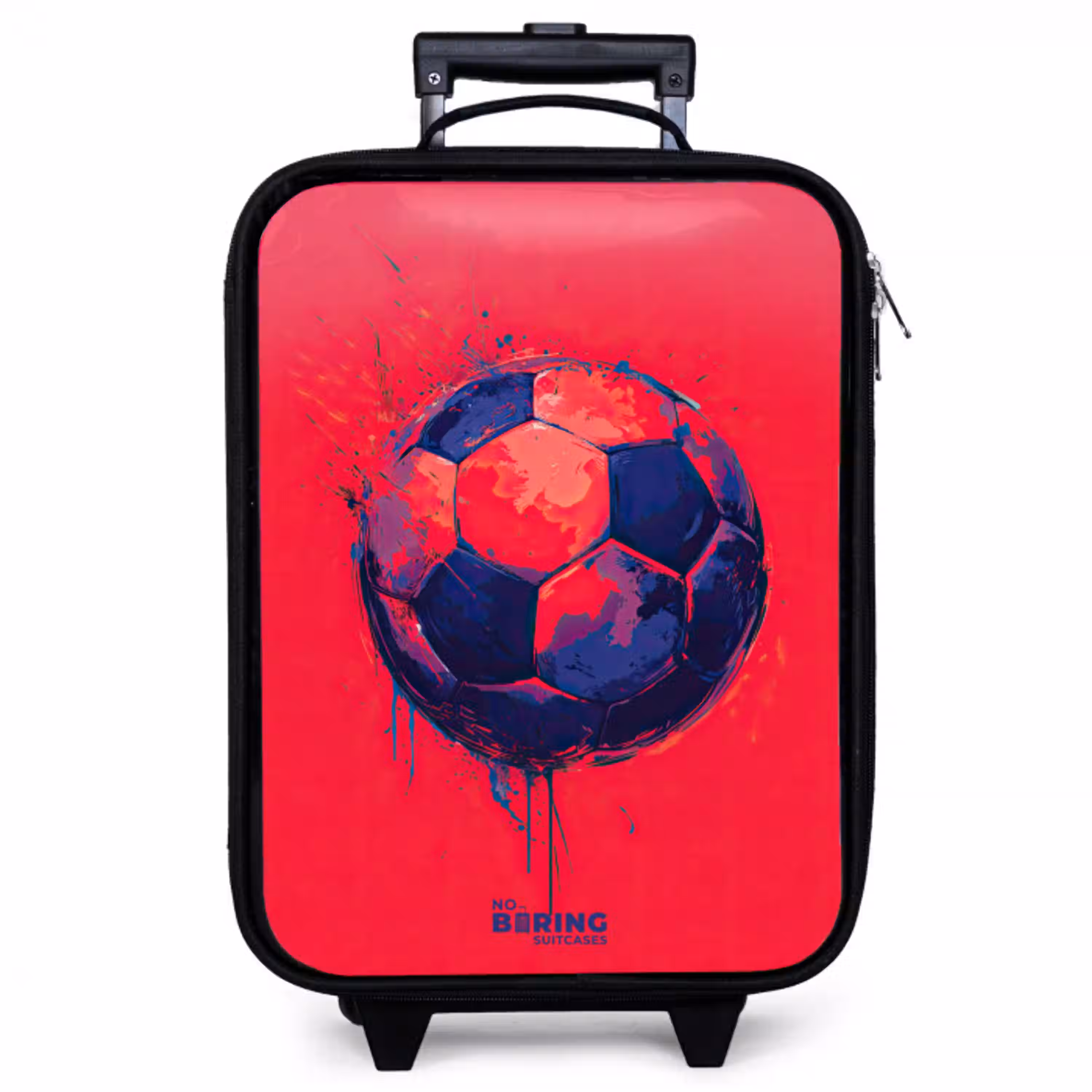 Voetbal - Verf - Blauw - Rood Kinderkoffer - Zwart klein -zzz_website3d
