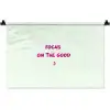Focus - Beige - Roze - Smiley Wandkleed katoen klein -zz3d