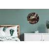 Marmer - Goud - Glitter - Luxe Wandcirkel aluminium klein -slaapkamer