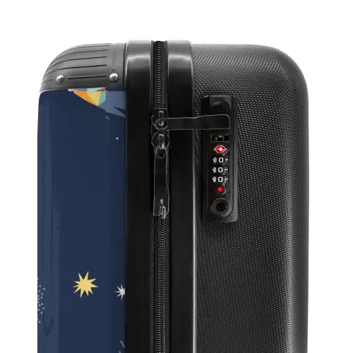 Planetarium NBS - Handbagage koffer - Kinderen Unisex middel -slot
