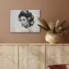 Edgy - Vrouw - Zwart - Wit PET vilt klein -sfeer4