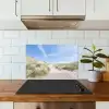 Strand - Duin - Gras keuken achterwand spatscherm klein -sfeer2