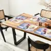 Sneeuwpop - Zonsondergang - Wit Placemat vinyl groot -zzsfeer4_Kitchenyeah-website