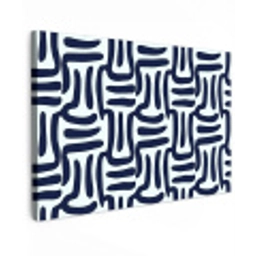 Abstract - Modern - Blauw Tuinposter op houten frame 2 cm dik klein 845 -3d