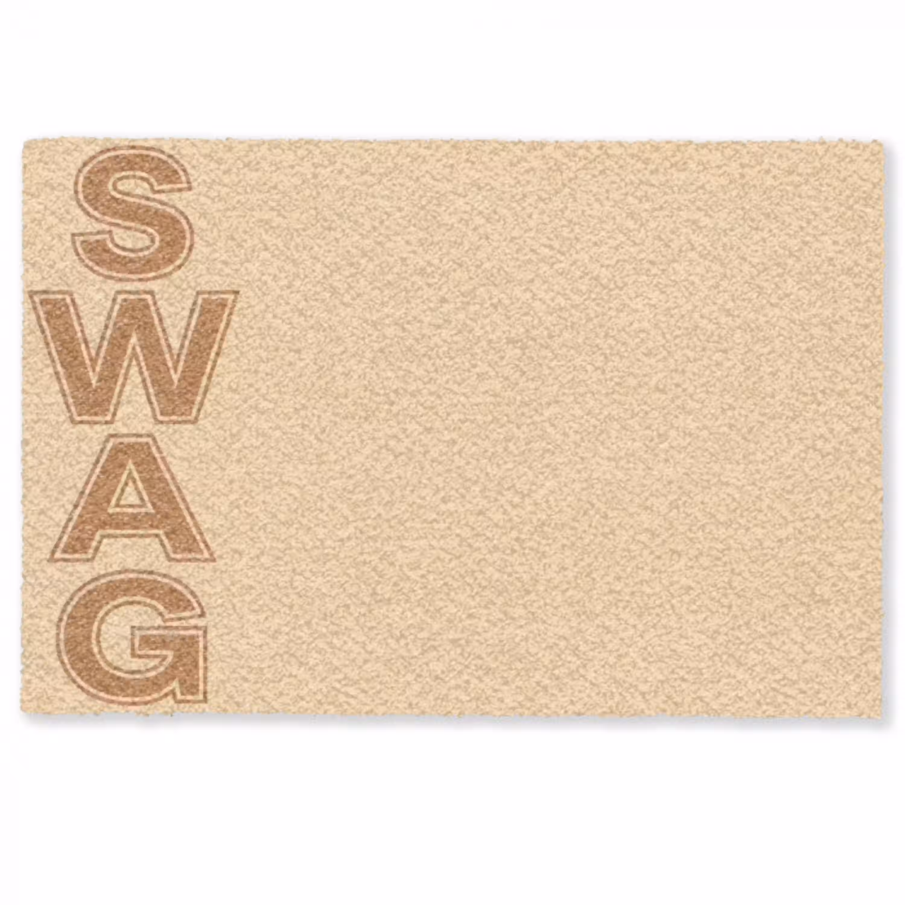 Swag - Bruin - Beige Deurmat klein -zkaufland3d