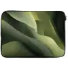 Gaming - Golven - Abstract - Heuvels - Groen laptophoes neopreen klein -zkaufland3dotto