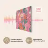 Roze - Bloemen - Wit - Oranje PET vilt klein -USP_NL