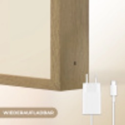 Prinses - Kroon - Goud Light Box met batterij (Wandlamp kind) middel -USP_websiteoplaadbaarDE