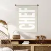 Wit - Chef - Decoratie - Japandi Wandkleed katoen klein -sfeer5