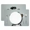Koe - Zwart - Wit - Kok Placemat vinyl groot -zzsfeer2_Kitchenyeah-website