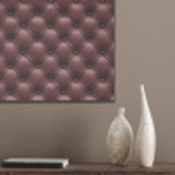 Leer - Patroon - Bordeaux PET vilt klein 837 -sfeer6_closeup
