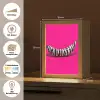 Banaan - Zebraprint - Roze Light Box met kabel (Tafellamp) klein -USP_websiteoverzichtDE