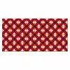 Retro - Patroon - Kleurrijk Muismat XXL klein 681 -3d_leeg