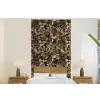 Herfst - Bladeren - Camouflage fotobehang vinyl groot 64 -bed