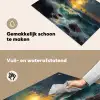 Zee - Zon - Golven - Rotsen Inductie beschemer met haakjes klein -ky-schoon-nl