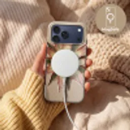 Droogbloem - Protea - Vintage - Beige - Rustiek Toughcase MagSafe Apple iPhone 17 Pro Max klein -USP_MagsafeV