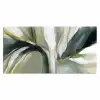 Natuur - Abstract - Groen - Penseelstreken Muismat XXL klein -3d_leeg