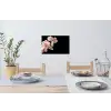 Orchidee - Bloemen - Roze - Stilleven - Flora Muursticker klein -eettafel