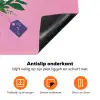 Bloemen - Quote - Kaartje - Kleurrijk Inductie beschermer vinyl 3mm klein -zzzzzzz-td-onderkant