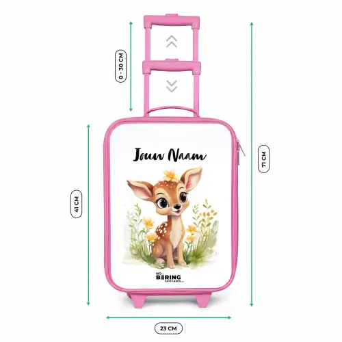 Tilly tuinhertje Kinderkoffer - Roze klein -productfoto_formaten