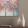 Kunst - Bomen - Natuur - Acryl PET vilt klein -sfeer6_closeup