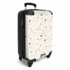 Terrazzo patroon veelkleurig confetti NBS - Handbagage koffer - Kinderen Unisex middel -productfoto_3d