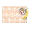 Waaier - Patroon - Perzik Placemat vinyl groot 368 -zzzproduct_Kitchenyeah-website